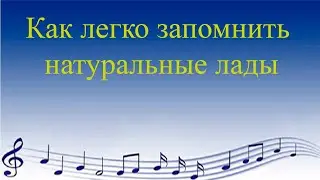 Натуральные лады