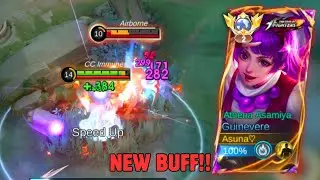 Guinevere Solo Rank after BUFF BEFORE Getting a New Skin !! MLBB