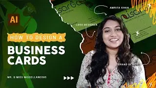 Designing a BUSINESS CARD in Illustrator: From Concept to Creation