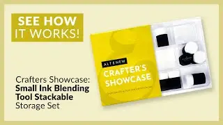 Crafters Showcase: Small Ink Blending Tool Stackable Storage for Your Craftroom