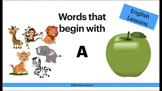 Words that begin with A #vocabularywords #letterA #english #vocabulary