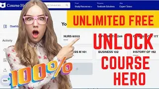 How to UNLOCK Course Hero Answers | 100% WORKING METHOD I How to Unlock, Unblur Course Hero Answers