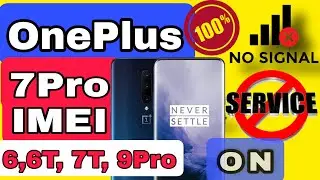 Oneplus 7 pro imei repair solution 6T, 7T ,8, 8pro 9R Blocked sim solution #oneplus7pro #oneplus