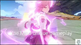 genshin impact yae miko leak gameplay