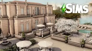 ROMANTIC MOTEL in TARTOSA / The Sims 4 Speed Build