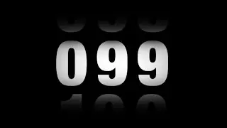 FREE 1 to 100 Counting animation effect black screen #mtpixels #counting #effects