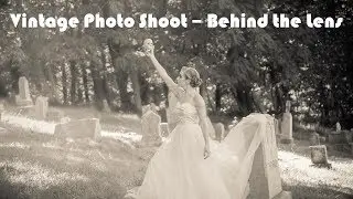 Vintage Photo Shoot with Flea Market Finds