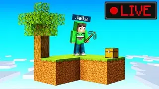 Building The ULTIMATE SKYBLOCK in Minecraft *LIVE*