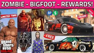 GTA 5 Online Weekly Update! North Yankton Zombie Survival, Bigfoot Peyote Plant Location GTA5 Update