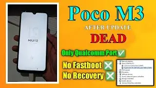 Poco M3 Dead 9008 Port Fix Done  Sri Lanka | poco m3 dead after update | poco m3 dead boot |