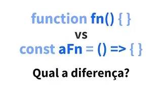Function vs Arrow Function