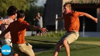 Texas wins the 2022 NCAA men's golf championship
