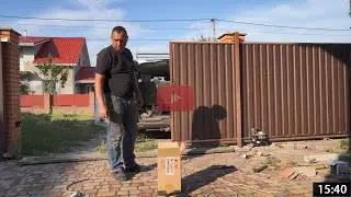 Исправляем ошибки! Установка автоматика для откатных ворот Rotelli 1300, 1100 своими руками