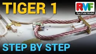 [4] TIGER I - Rye Field Model - Step by Step - Photo Etch - Fotograbado