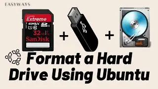How to Format a Hard Drive Using Ubuntu | How to Format a  hard drives/usbs in ubuntu 12.04 2021