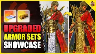 All Mythical Armor Sets Showcase | Fully Upgrade | Black Myth Wukong