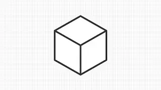 How to draw Cube Vector in AUTODESK GRAPHIC - วิธีวาดเวกเตอร์รูปลูกบาศก์ด้วย AUTODESK GRAPHIC