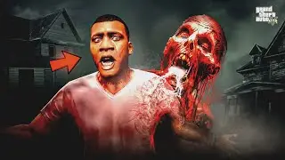 Franklin Found The Most Scariest Ghost In GTA 5 !  | SHINCHAN GTA 5 VIDEO