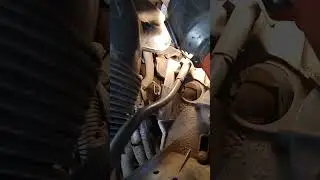 как снять стартер на citroen picasso