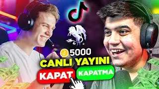 TİKTOK YAYINCISININ YAYININI KAPATTIRDIM 😂 TİKTOK YAYINCILARINA BAĞIŞ