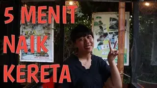 Kereta adalah salah satu transportasi paling favorit buat keliling Dusun Semilir 🤗