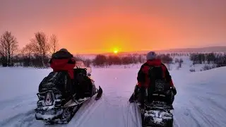 Рыбалка на Камчатке. Невероятный закат на р. Остравная