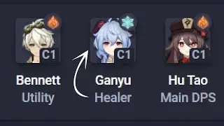 Ganyu is top tier Healer...