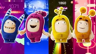 Oddbods Bubbles: Pogo x Newt x Bubbles x Slick Dance