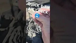 QUICK A/C CHECK!