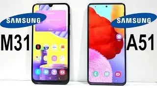 Galaxy M31 Vs Galaxy A51 Speed Test