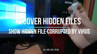 How to Remove Shortcut Virus from Pendrive using cmd