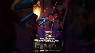 Posing Hot Toys Spider-Man 🔥