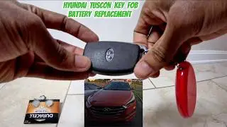 How To Replace The Battery of Your Hyundai Tuscon 2016-2020 Key Fob I DIY