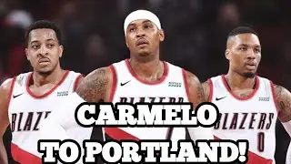 NBA Players react to Carmelo Anthony to Portland!