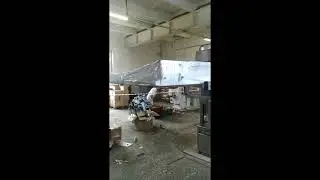 Запуск подовой паротрубной печи TV SYNT. Город Балашов, Саратовская область.