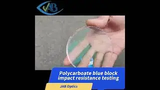 impact resistant unbreakable  protective 1 59 polycarbonate blue block UV420 shmc from JAB optics