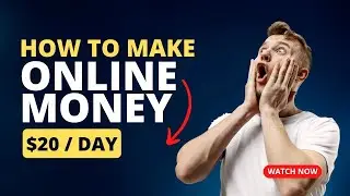 How To Earn Money Online Daily $10 to $20 | Work From Home Just 1 Minute |Raheel Faraz #onlinework