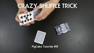 FACE-UP FACE-DOWN CRAZY SHUFFLE PigCake Tutorials#18