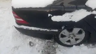 W220 упал в арки, как доехать в сервис