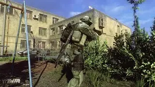 Escape from Tarkov 2К Таможня Отжимаем меченку )