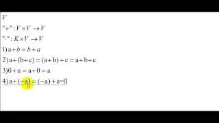 Linear algebra | vector space