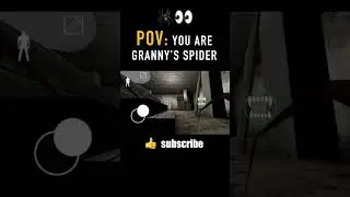 Is this what the world looks like as Granny's spider? 🕷️👀 #shorts #granny #granny3
