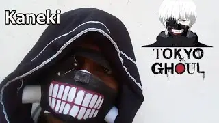 Paper Kaneki's mask | Tokyo ghoul Kaneki's mask tutorial | Made By Me