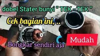 dobel stater mio bunyi tek tek,mio sporty,mio j,mio GT,mio 125