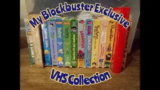 My Blockbuster Exclusive VHS Collection