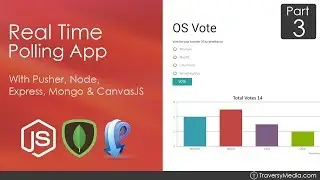 Node.js & Pusher Real Time Polling App [3] - MongoDB & Mongoose