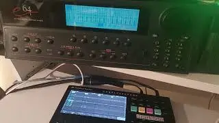 Polyend Tracker and Emu E64 Sampler Jungle 1 FLOPPY track