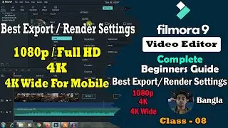 How to Export High Quality Video from Filmora | Best Settings to Export Youtube Videos