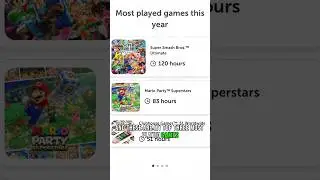 Nintendo Switch Year in Review 2023 is out NOW 😀 