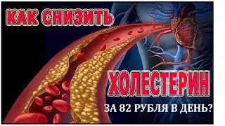 Как снизить холестерин за 82 рубля в день?